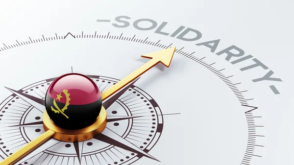 Angola Solidarity Concept — Stock Photo, Image