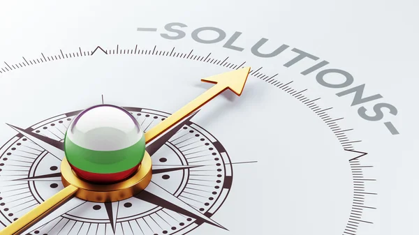 Bulgaria Concetto di soluzione — Foto Stock