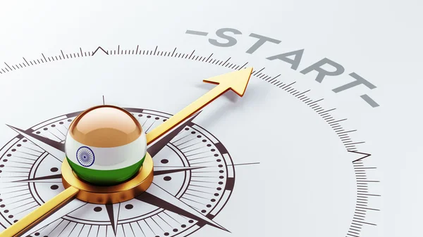 India Start Concept — Stock Photo, Image