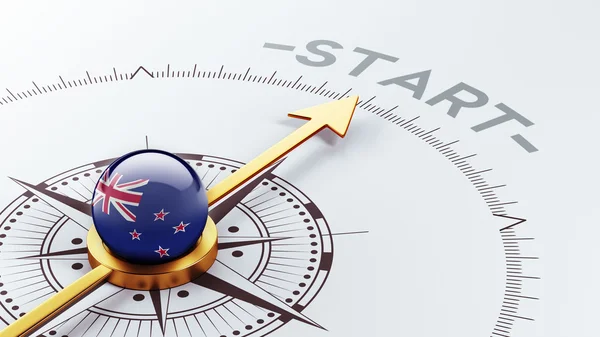 Nový Zéland Start koncepce — Stock fotografie