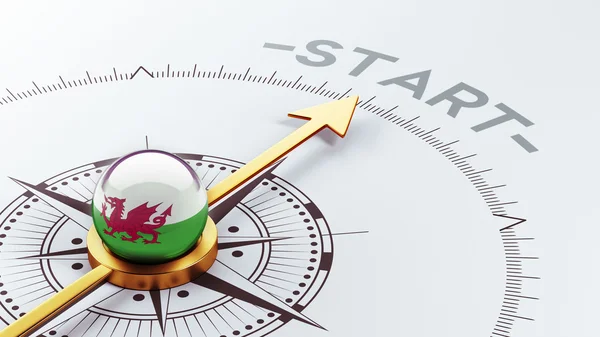 Wales Start Concept — Stock Photo, Image