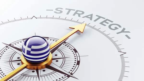 Grecia Estrategia Concepto — Foto de Stock