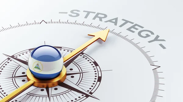 Nicaragua  Strategy Concept — Stock Photo, Image