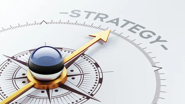 Estonia  Strategy Concept — Stock Photo, Image