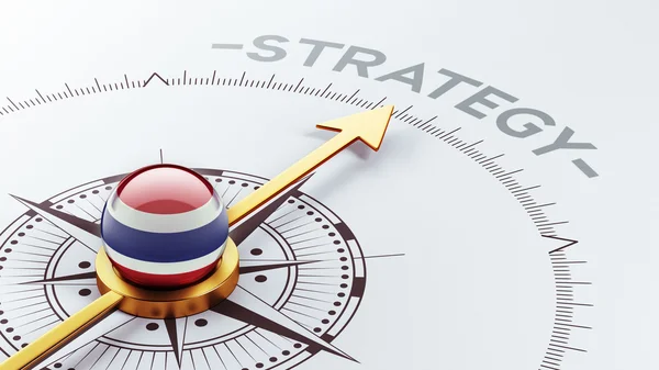 Conceito de Estratégia da Tailândia — Fotografia de Stock