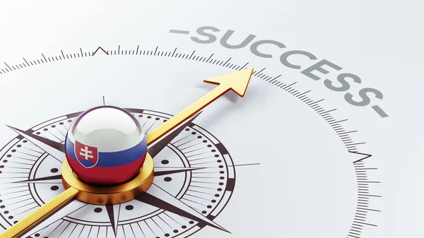 Slovakia Success Concept — Stock Photo, Image