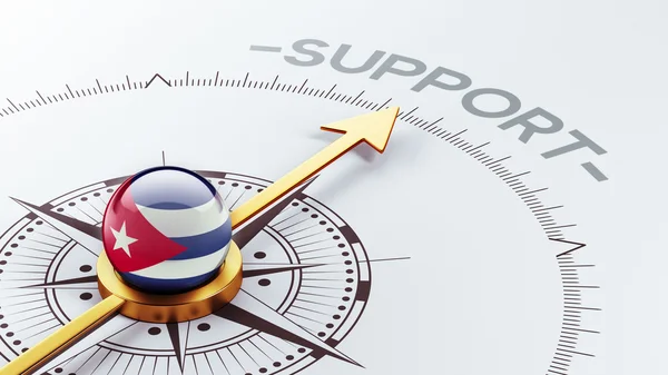 Cuba Support Concept — Stock Photo, Image