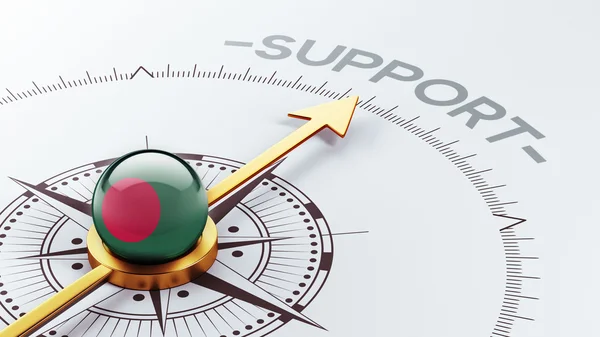 Koncepcja wsparcia Bangladeszu — Zdjęcie stockowe