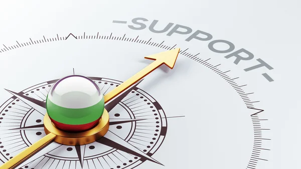 Koncepce podpory Bulharsko — Stock fotografie
