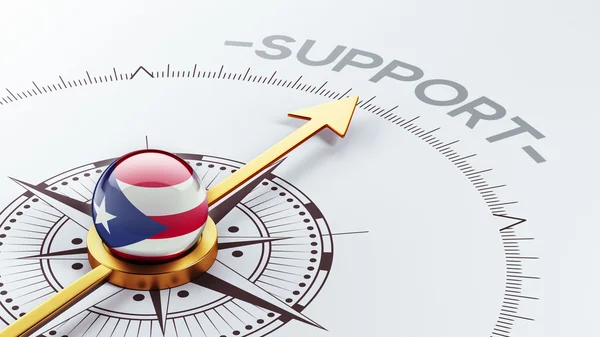 Puerto Rico Support Concept — Stock Photo, Image