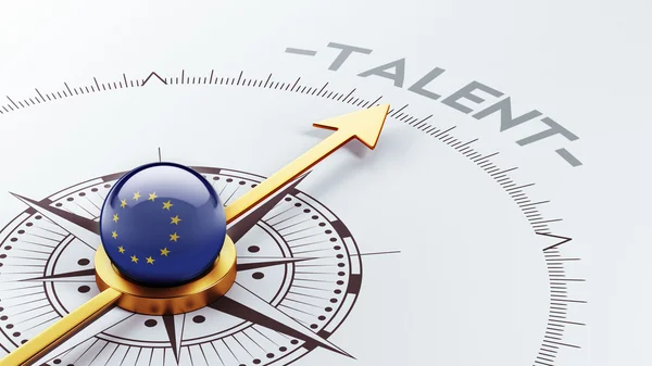 Unia Europejska koncepcja Talent — Zdjęcie stockowe