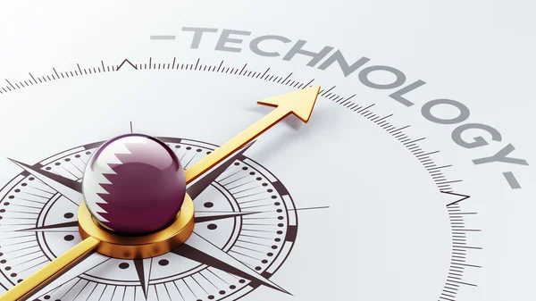Qatar-Technologiekonzept — Stockfoto