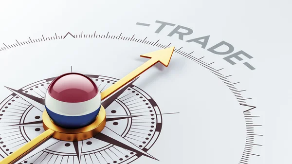 Conceito de Comércio dos Países Baixos — Fotografia de Stock