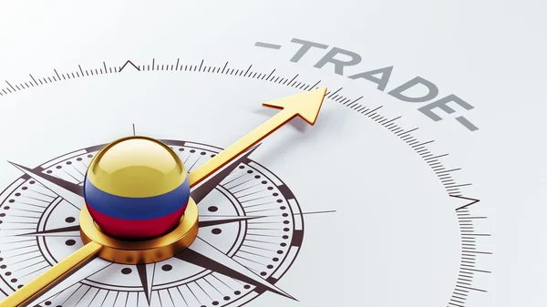 Colombia Trade Concept — Stock Photo, Image