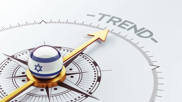 Israel Trend Concept — Stock Photo, Image