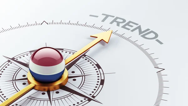 Países Bajos Trend Concept — Foto de Stock