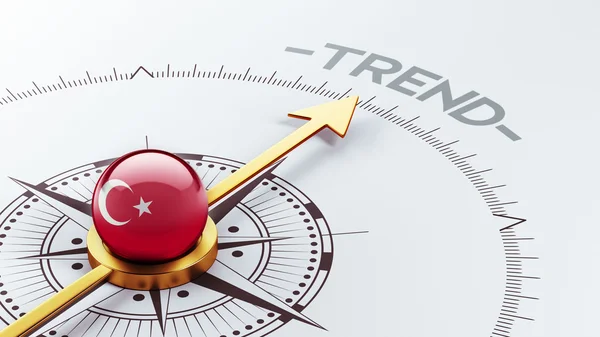 Turkije Trend Concept — Stockfoto