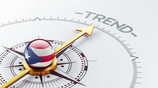 Puerto Rico Trend Concept — Stock Photo, Image