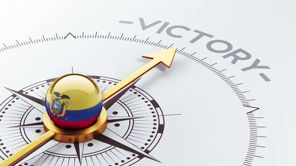 Ecuador kompas concept — Stockfoto