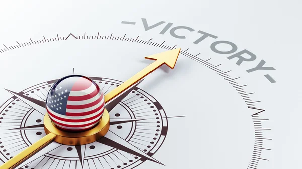 United States Victory Concept — Stock Photo, Image