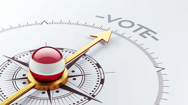 Austria Vote Concept — Stock Photo, Image