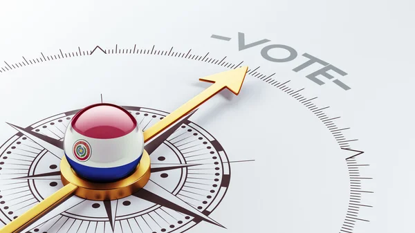 Paraguay Votar Concepto — Foto de Stock