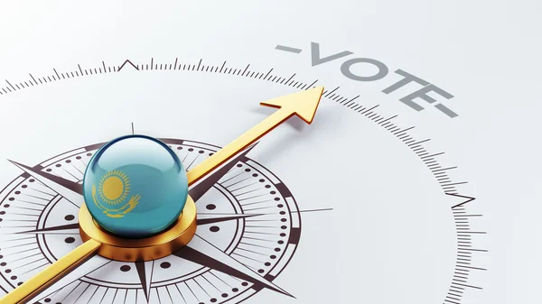 Kazakhstan Vote Concept — Stock Photo, Image