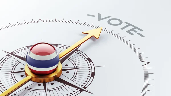 Thailandia Concetto di voto — Foto Stock