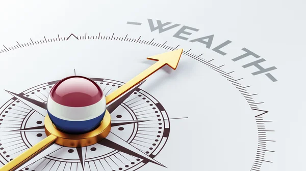 Netherlands Wealth Concept — Stock Photo, Image