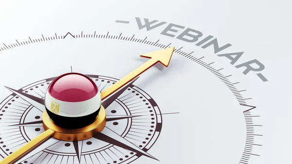 Egypt Webinar Concept — Stock Photo, Image
