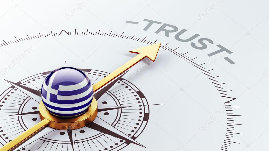Greece Trust Concept