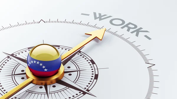 Venezuela Concepto de Trabajo — Foto de Stock