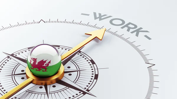 Gales Concepto de trabajo — Foto de Stock