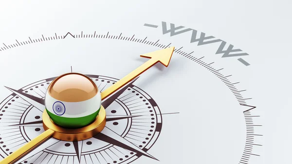 India www Concept — Stock Photo, Image