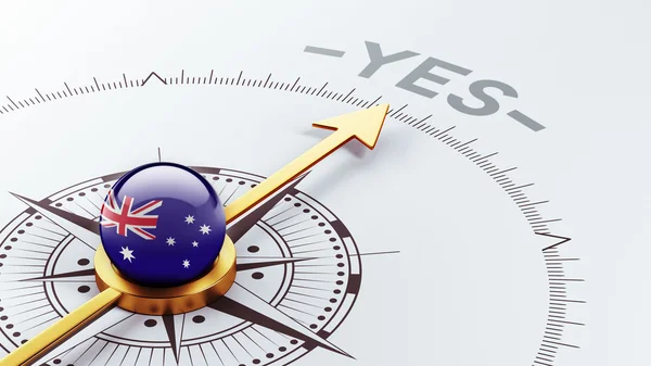 Australia Yes Concept — Stock Photo, Image