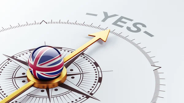 United Kingdom Yes Concept — Stock Photo, Image