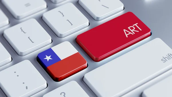 Chile Art Concept — Stock Photo, Image