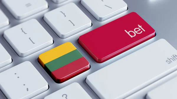 Lithuania Bet Concept — Stock Photo, Image