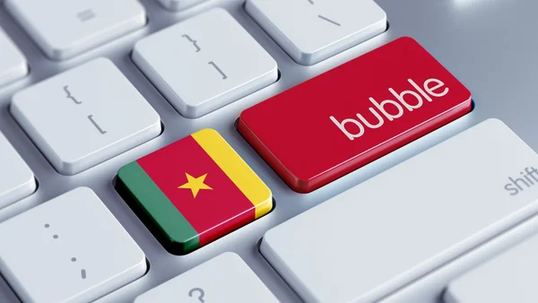 Камерунская концепция клавиатуры — стоковое фото