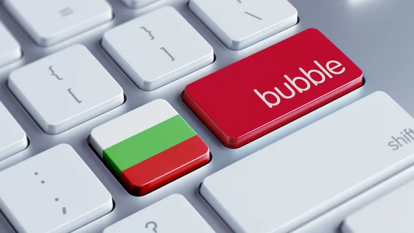 Bulgária Bubble Concept — Fotografia de Stock