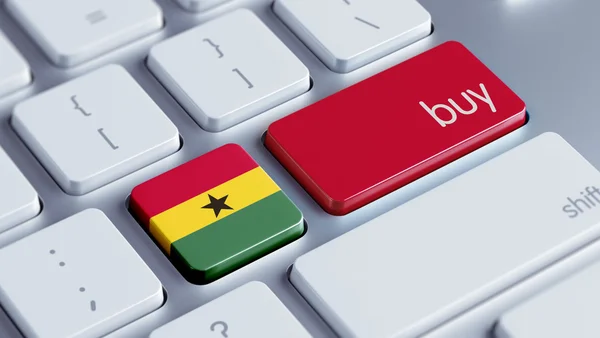 Ghana Kupię koncepcja — Stockfoto