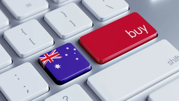 Australië kopen concept — Stockfoto
