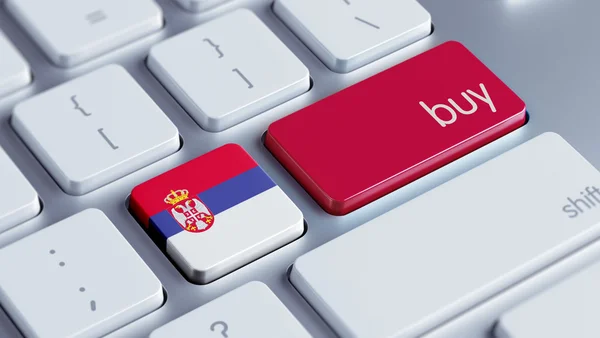 Serbia Buy Concept — Stock Photo, Image