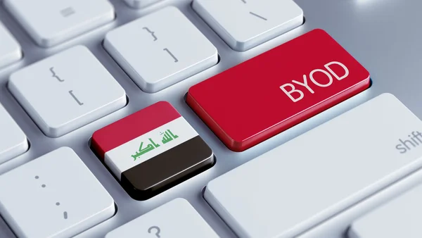 Concepto de Byod de Iraq — Foto de Stock