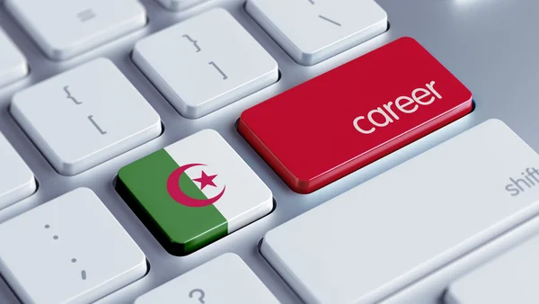 Algeria Concetto di carriera — Foto Stock