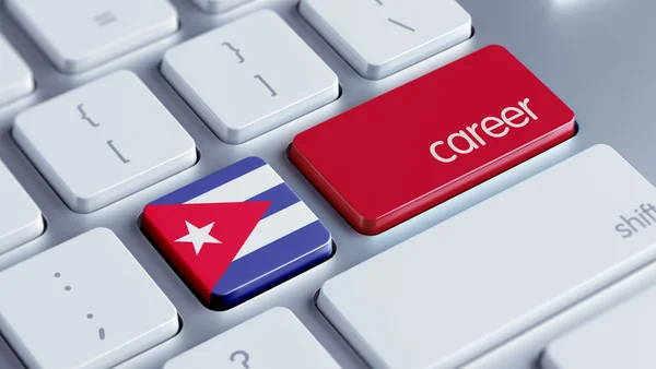 Concepto de carrera de Cuba —  Fotos de Stock