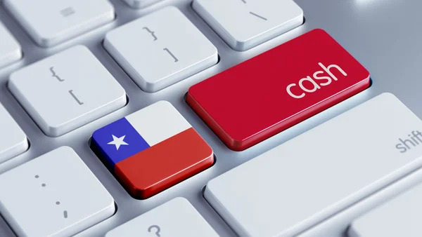 Chile kontanter koncept — Stockfoto