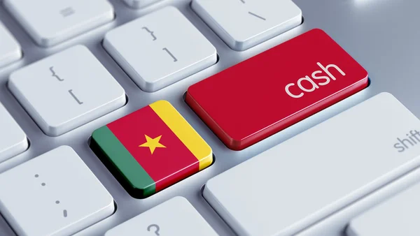 Kamerun klavye kavramı — Stok fotoğraf