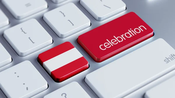 Avusturya kutlama kavramı — Stok fotoğraf