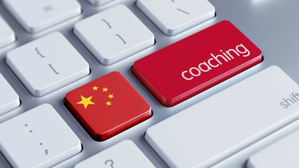 China-Coaching-Konzept — Stockfoto